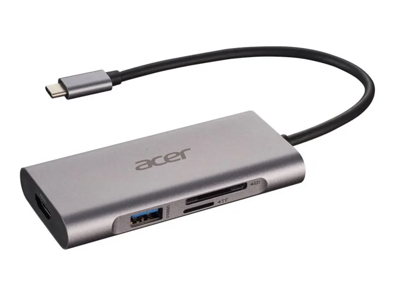 Acer  7in1 Type-C dongle: 1 x HDMI, 3 x USB 3.0 1 x USB C 1