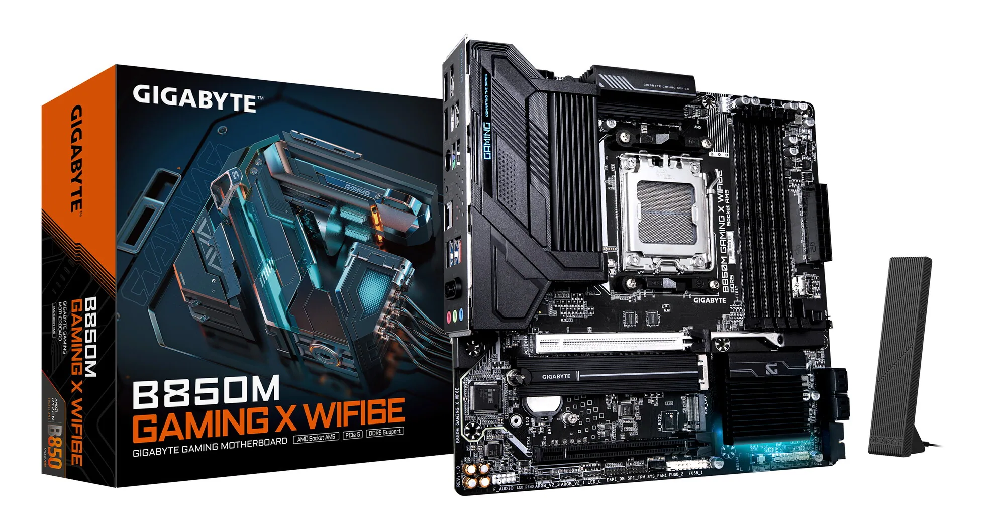 GIGABYTE B850M GAMING X WIFI6E Motherboard – Bild 1