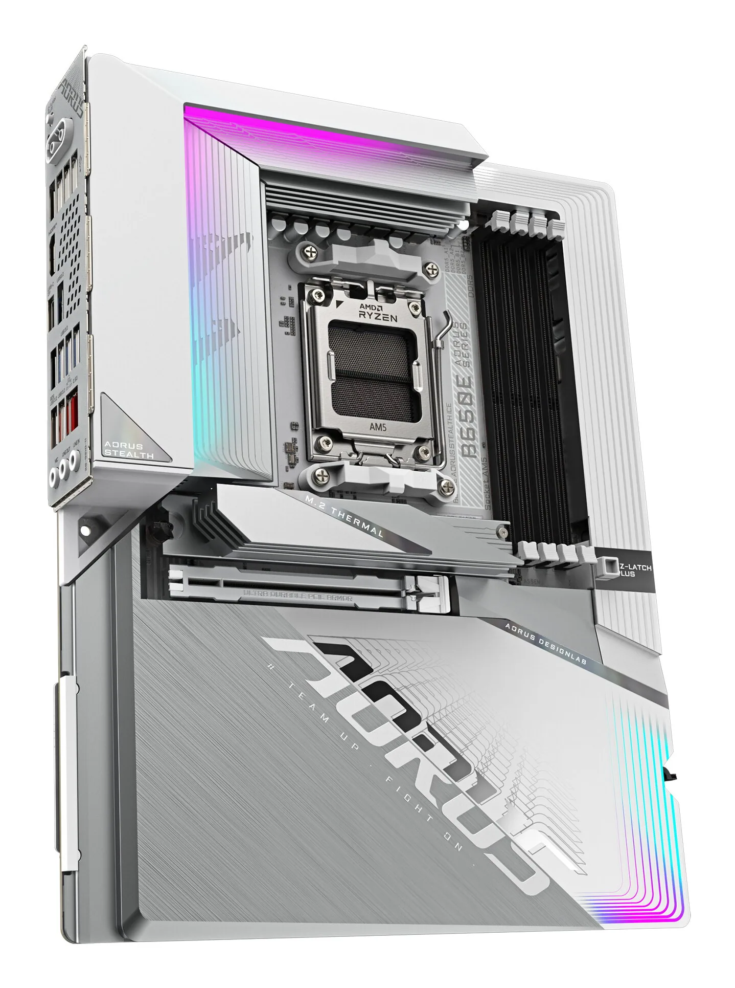 GIGABYTE B650E AORUS STEALTH ICE Mainboard – Bild 3