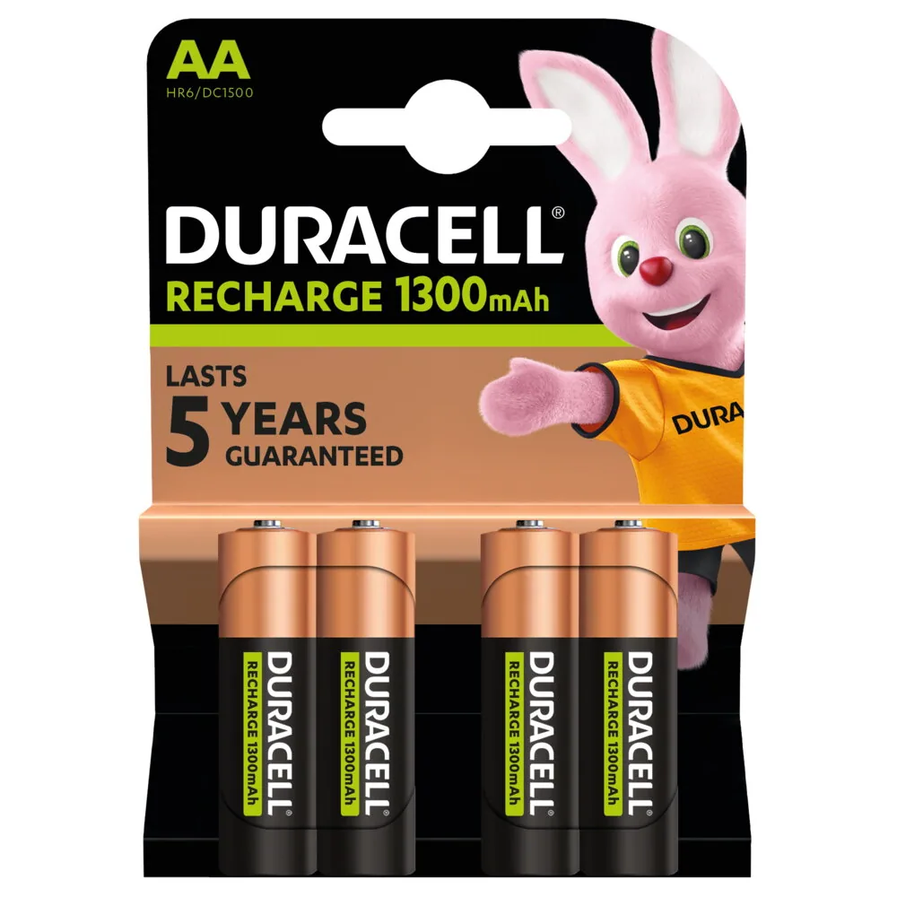 Duracell 4xAA Wiederaufladbarer Akku AA – Bild 1