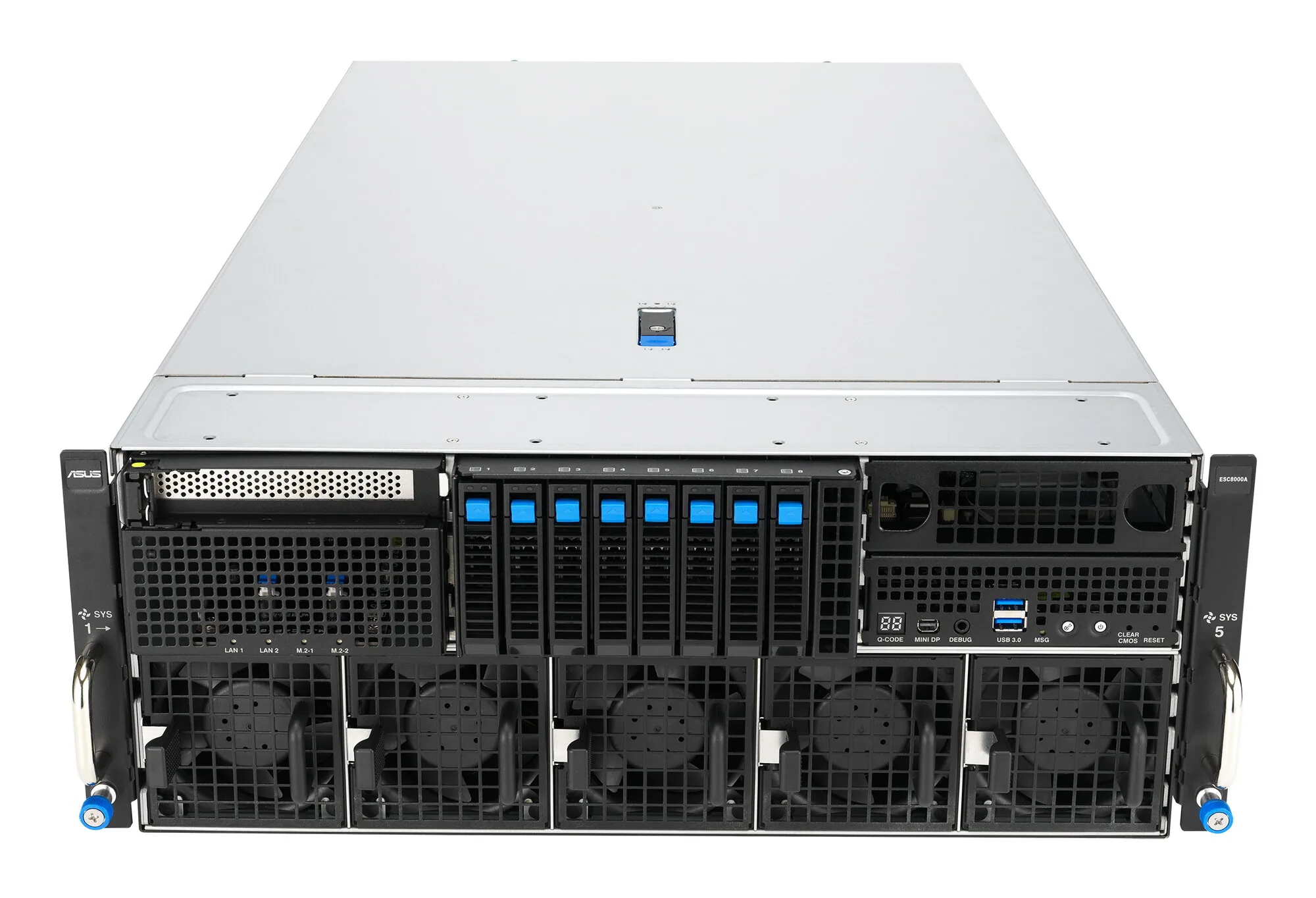 ASUS ESC8000A-E13 LGA 6096 Rack (4U) Silber – Bild 2
