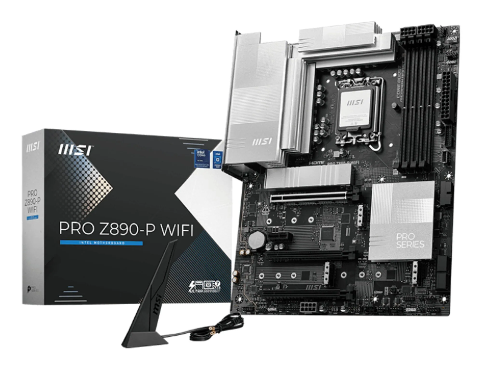 MSI PRO Z890-P WIFI Motherboard Intel Z890 LGA 1851 (Socket V1) ATX – Bild 1