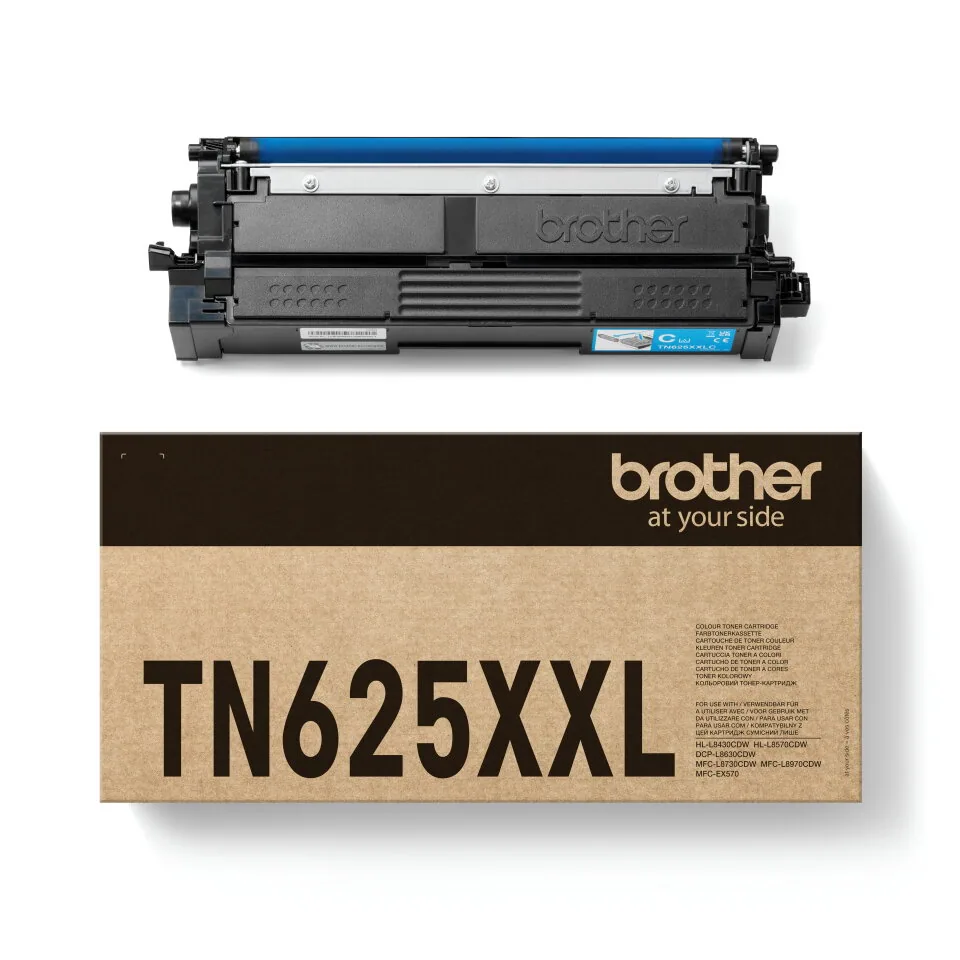 Brother TN-625XXLC Tonerkartusche 1 Stück(e) Original Cyan – Bild 1