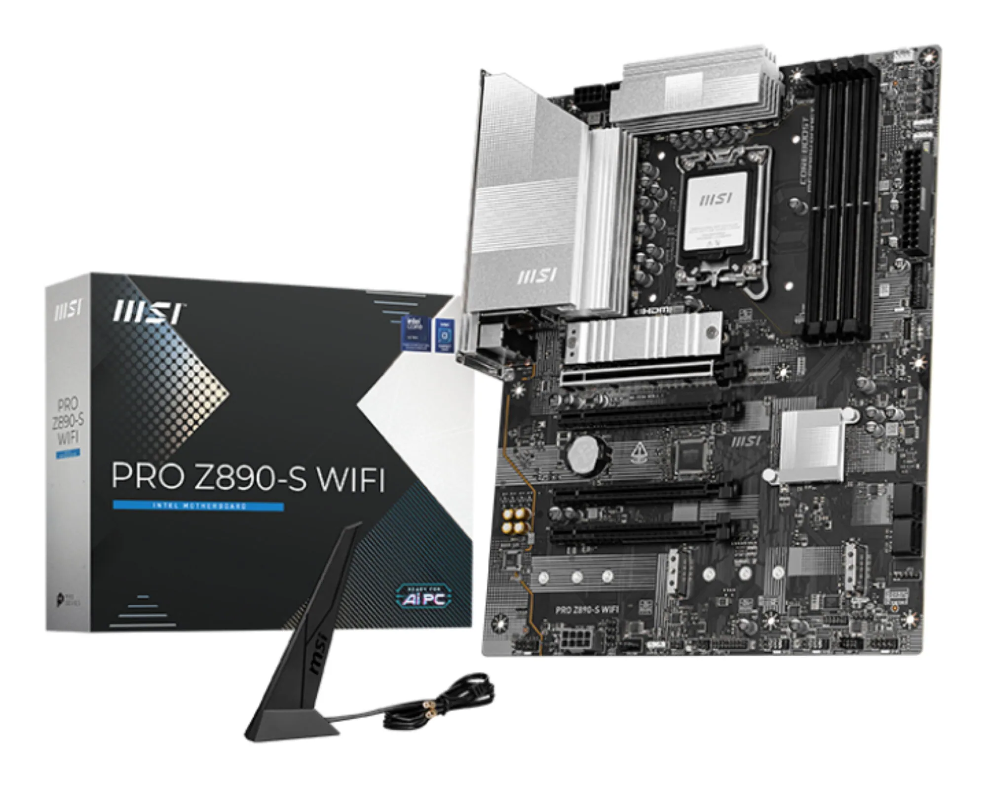 MSI PRO Z890-S WIFI Motherboard Intel Z890 LGA 1851 (Socket V1) ATX – Bild 1