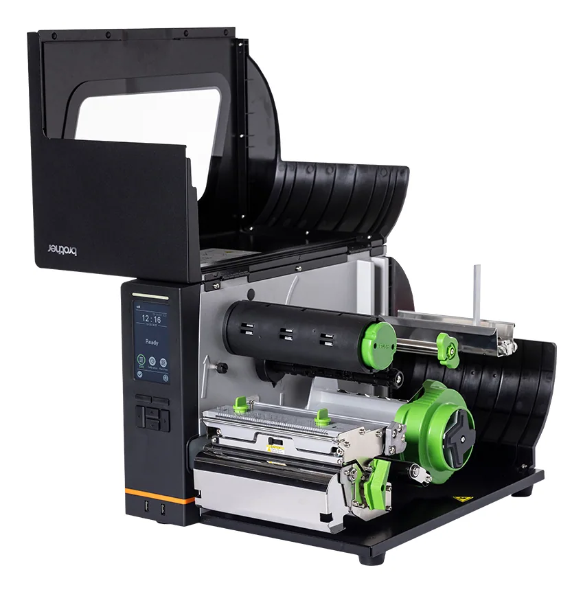 Brother TJ6421TN Etikettendrucker Direkt Wärme/Wärmeübertragung Farbe 203 x 300 DPI 304,8 mm/sek Kabelgebunden Ethernet/LAN WLAN Bluetooth – Bild 6