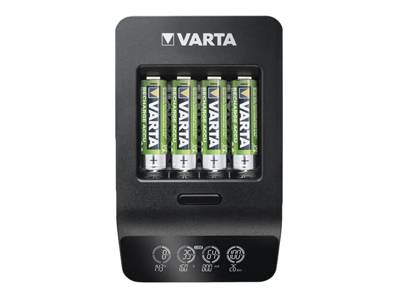 Varta Ladegerät LCD Smart Charger+ inkl. 4x AA 2100mAh