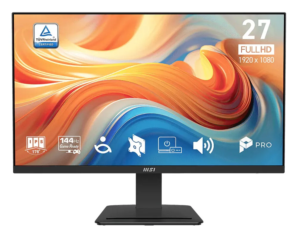 MSI Pro MP273DE E14A Computerbildschirm 68,6 cm (27") 1920 x 1080 Pixel Full HD LCD Schwarz – Bild 1