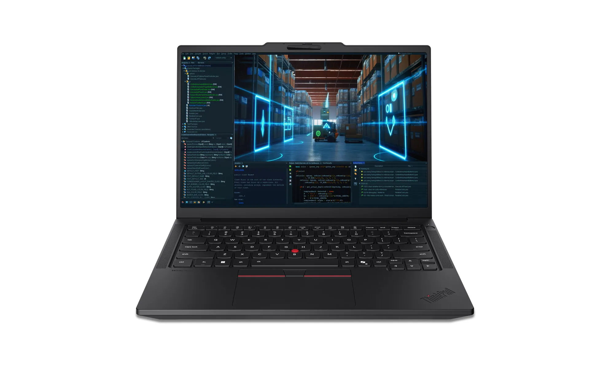 Lenovo ThinkPad P14s Gen 7 (AMD) Copilot+ PC AMD Ryzen AI 7 PRO PRO 450 Mobiler Arbeitsplatz 35,6 cm (14") Touchscreen WUXGA 24 GB DDR5-SDRAM 512 GB SSD Wi-Fi 7 (802.11be) Windows 11 Pro Schwarz Deutsch – Bild 2