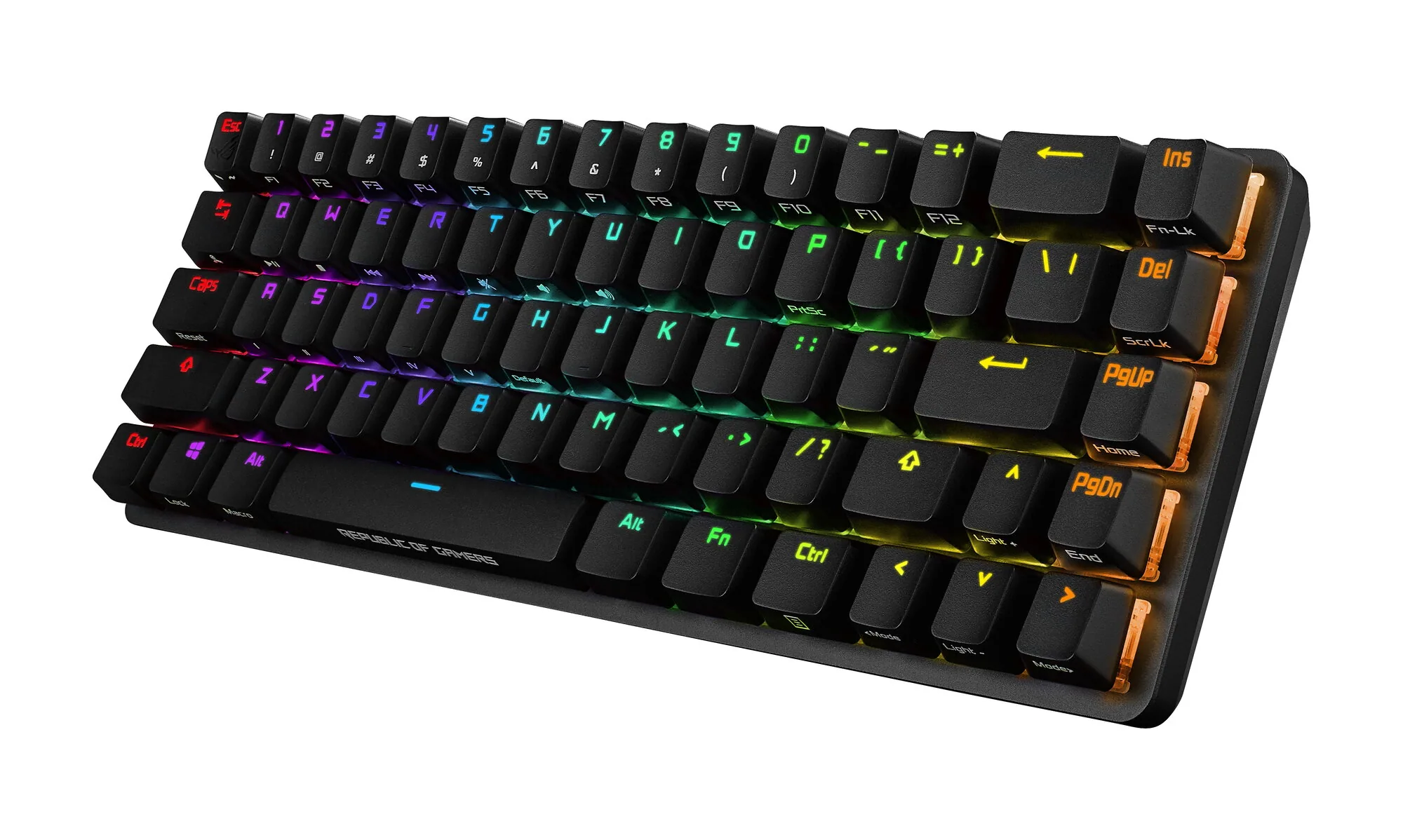ASUS ROG Falchion Tastatur Gaming RF kabellos + USB QWERTZ Deutsch Schwarz – Bild 3