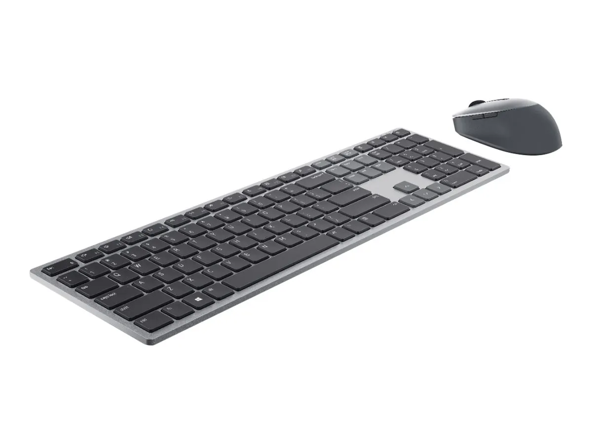 Dell Premier Tastatur+Maus Funk 4000dpi/QWERTY Grau