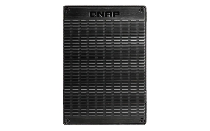 QNAP QDA-UMP4 Speicherlaufwerksgehäuse SSD-Gehäuse Schwarz 2.5" – Bild 2