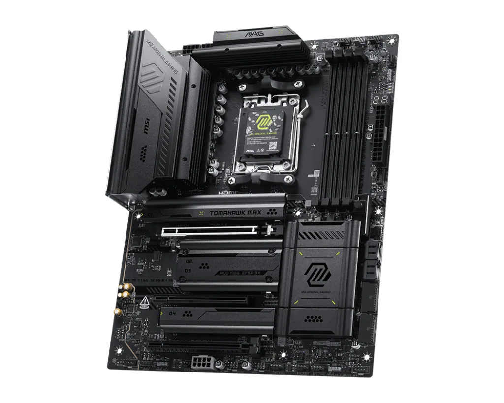 MSI MAG X870E TOMAHAWK MAX WIFI Motherboard AMD X870E Sockel AM5 ATX – Bild 4