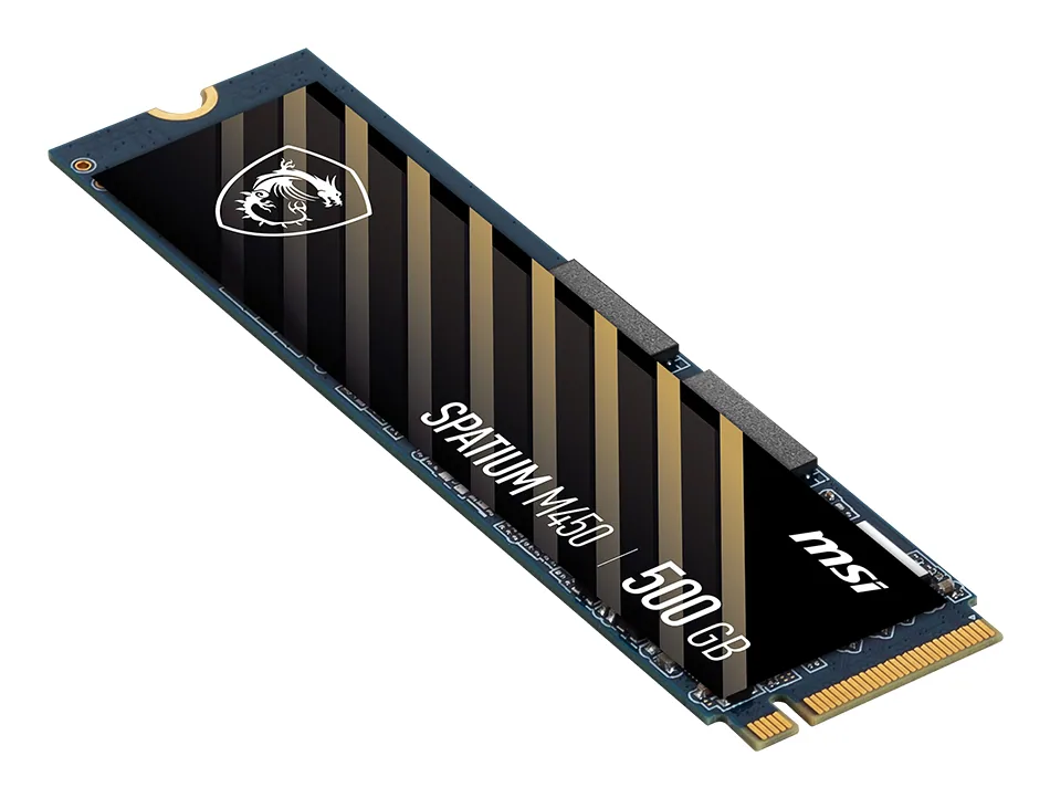 MSI Spatium M450 PCIe 4.0 NVMe M.2 500GB PCI Express 4.0 3D NAND – Bild 3