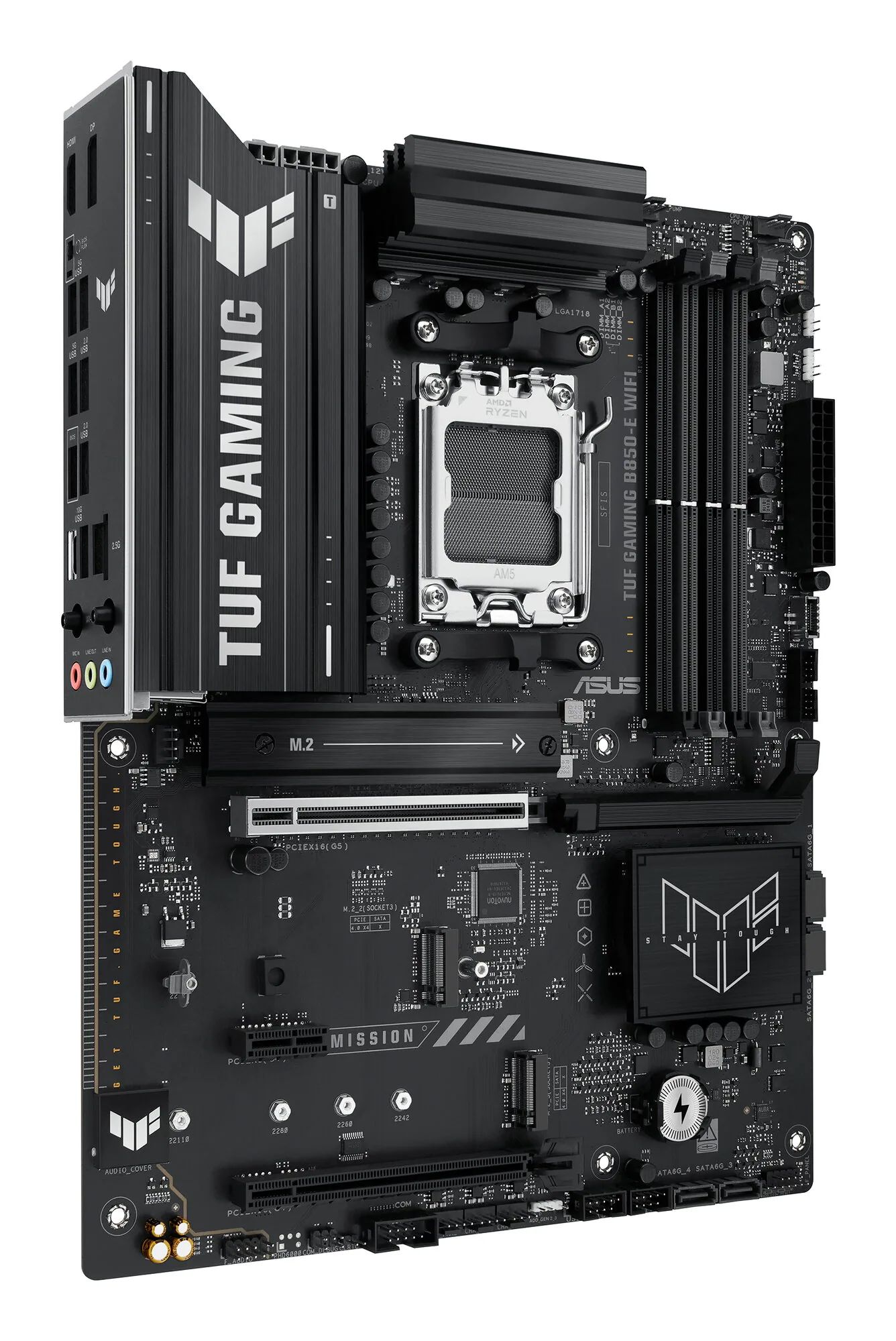 ASUS TUF GAMING B850-E WIFI AMD B850 Sockel AM5 ATX – Bild 4