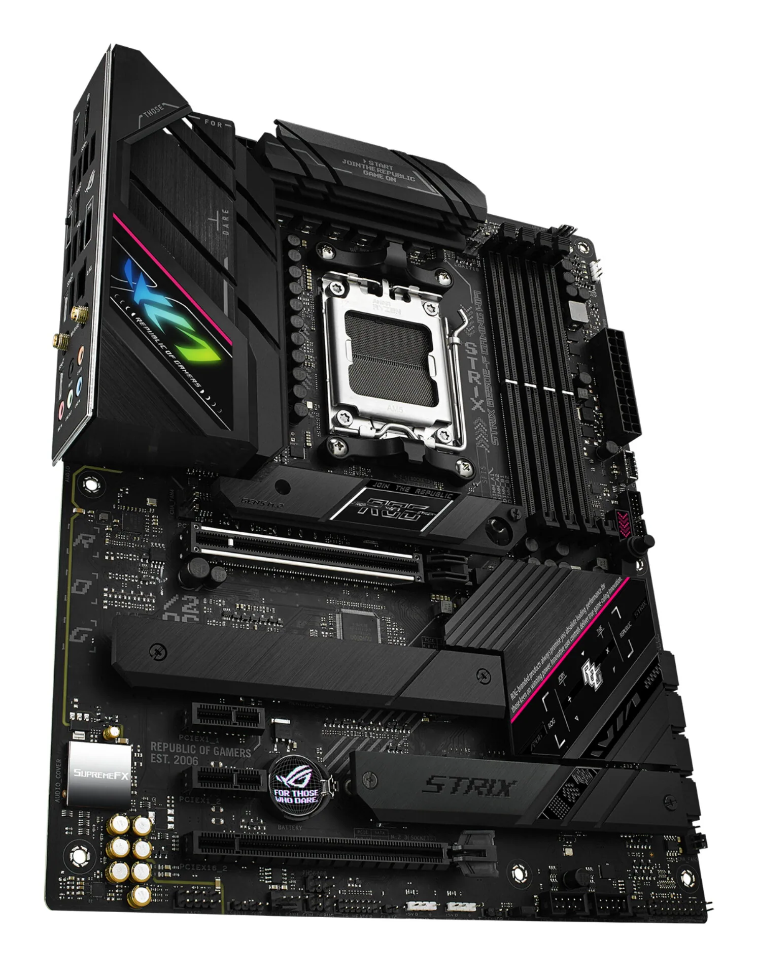 ASUS ROG STRIX B650E-F GAMING WIFI AMD B650 Sockel AM5 ATX – Bild 5