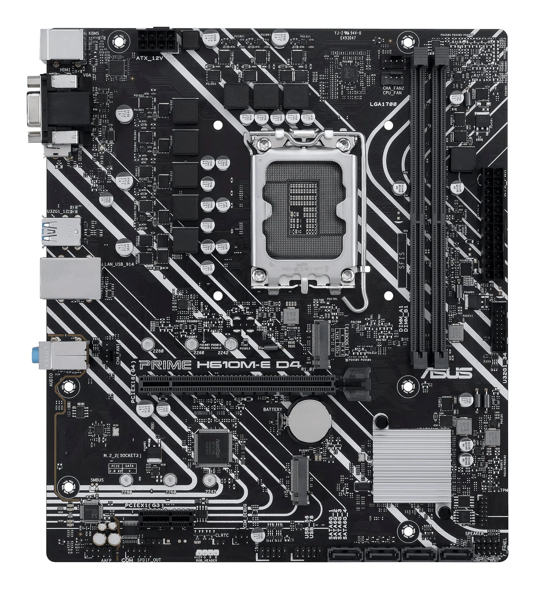 ASUS PRIME H610M-E D4-CSM Intel H610 LGA 1700 micro ATX – Bild 4
