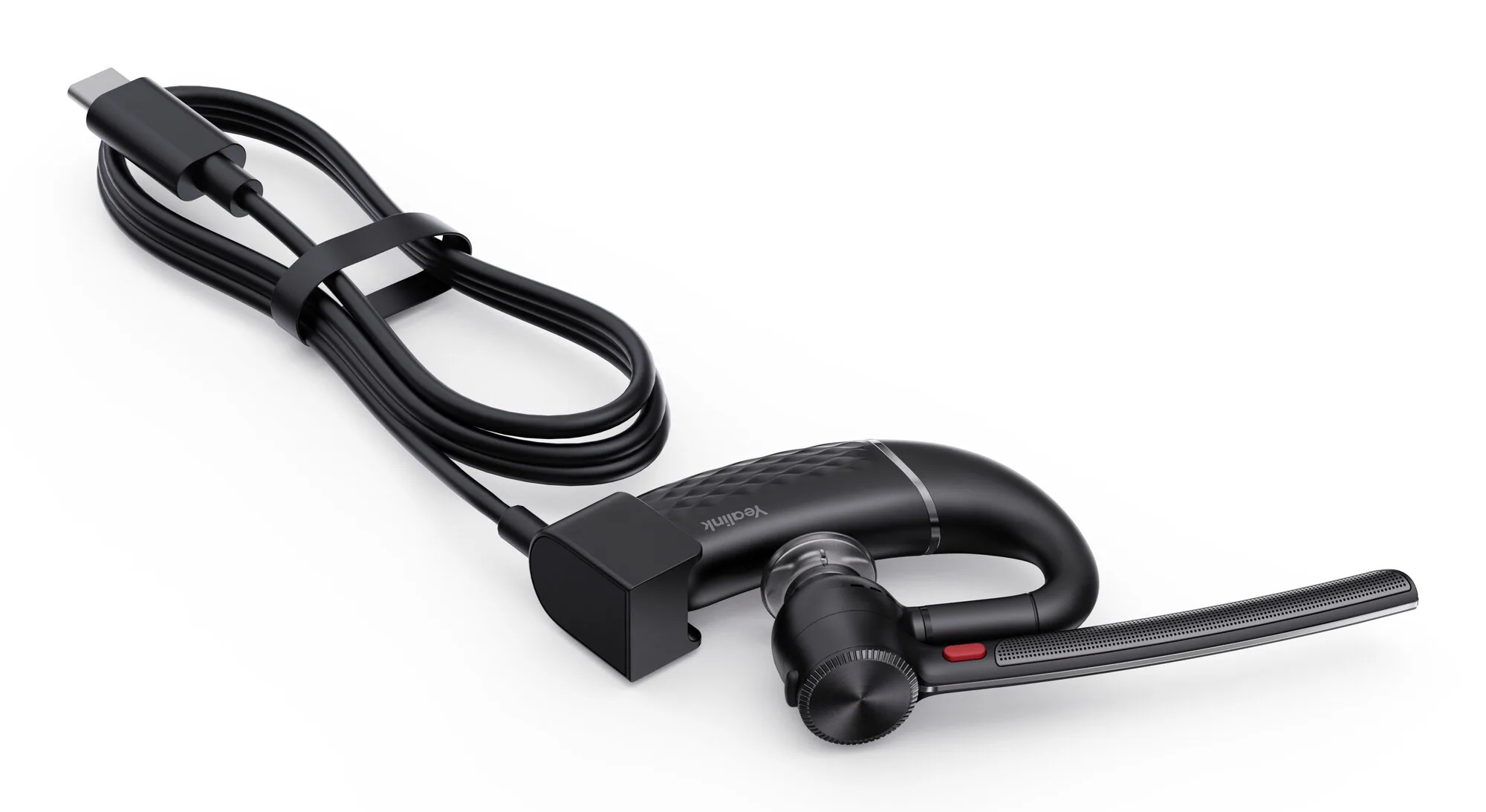 Yealink BH71 Lite Headset Kopfhörer Verkabelt & Kabellos Ohrbügel Büro/Callcenter USB Typ-C Bluetooth Schwarz – Bild 5