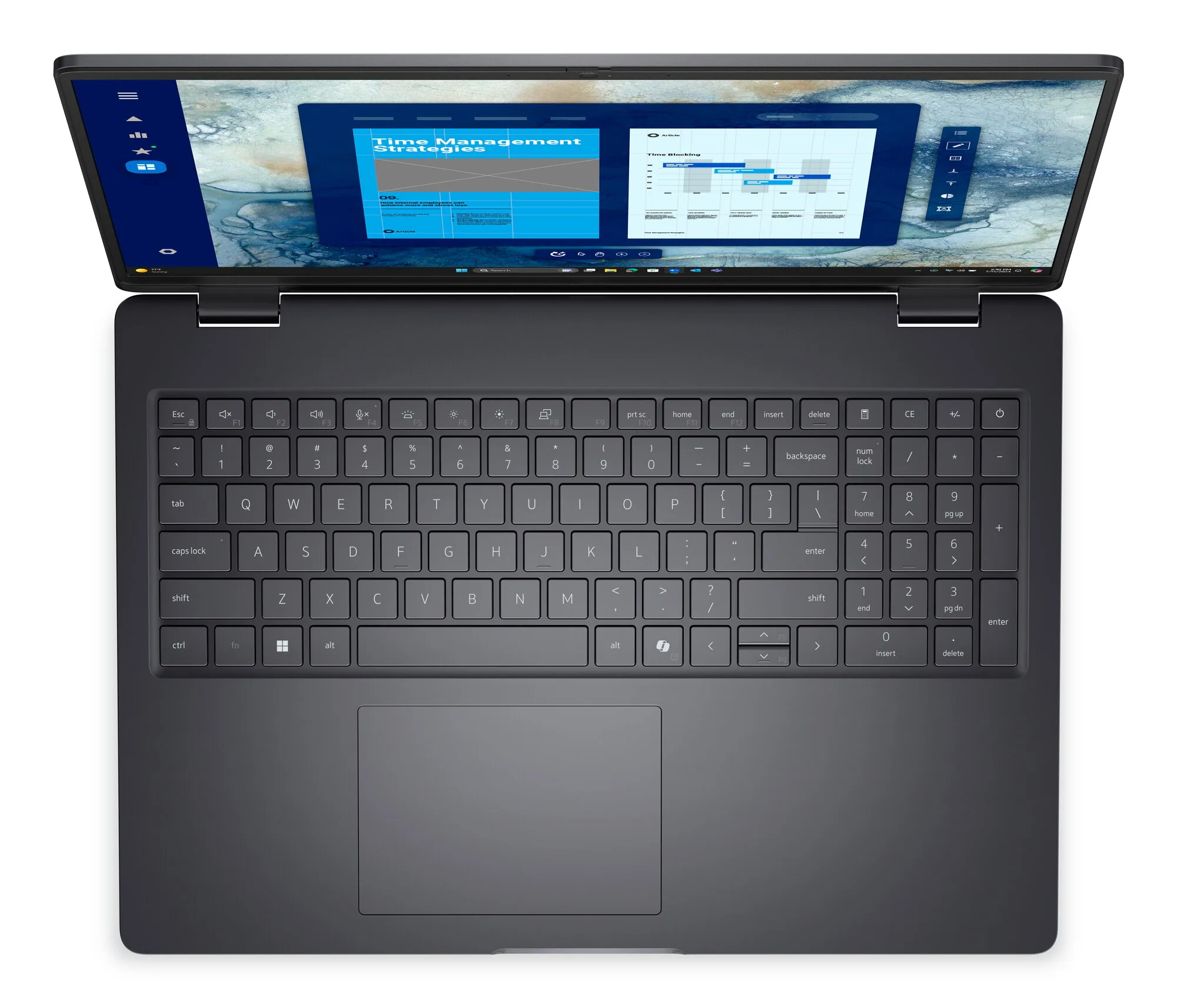 DELL Pro 16 PC16250 Intel Core Ultra 5 225U Laptop 40,6 cm (16") Full HD+ 16 GB DDR5-SDRAM 512 GB SSD Wi-Fi 6E (802.11ax) Windows 11 Pro Schwarz Deutsch – Bild 4