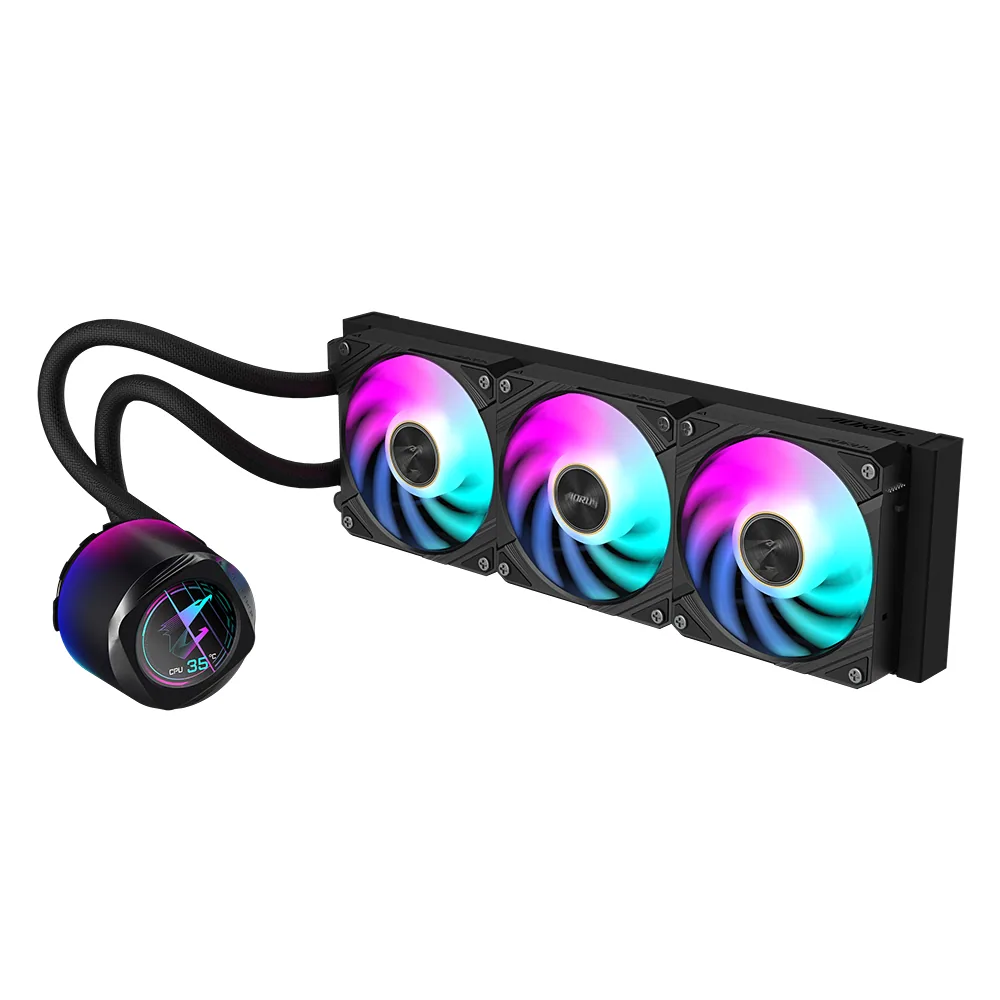 GIGABYTE AORUS WATERFORCE X II 360 AIO Flüssigkeits-CPU-Kühler – Bild 2
