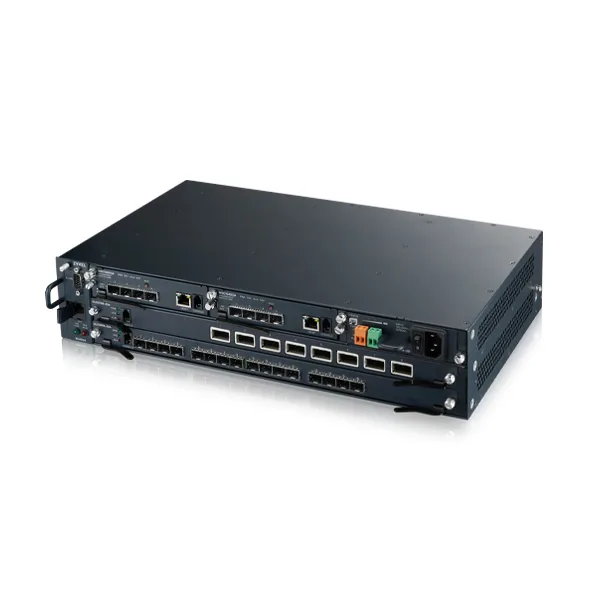 Zyxel IES4105M Chassis MSAN Netzwerkchassis 2U Schwarz – Bild 1