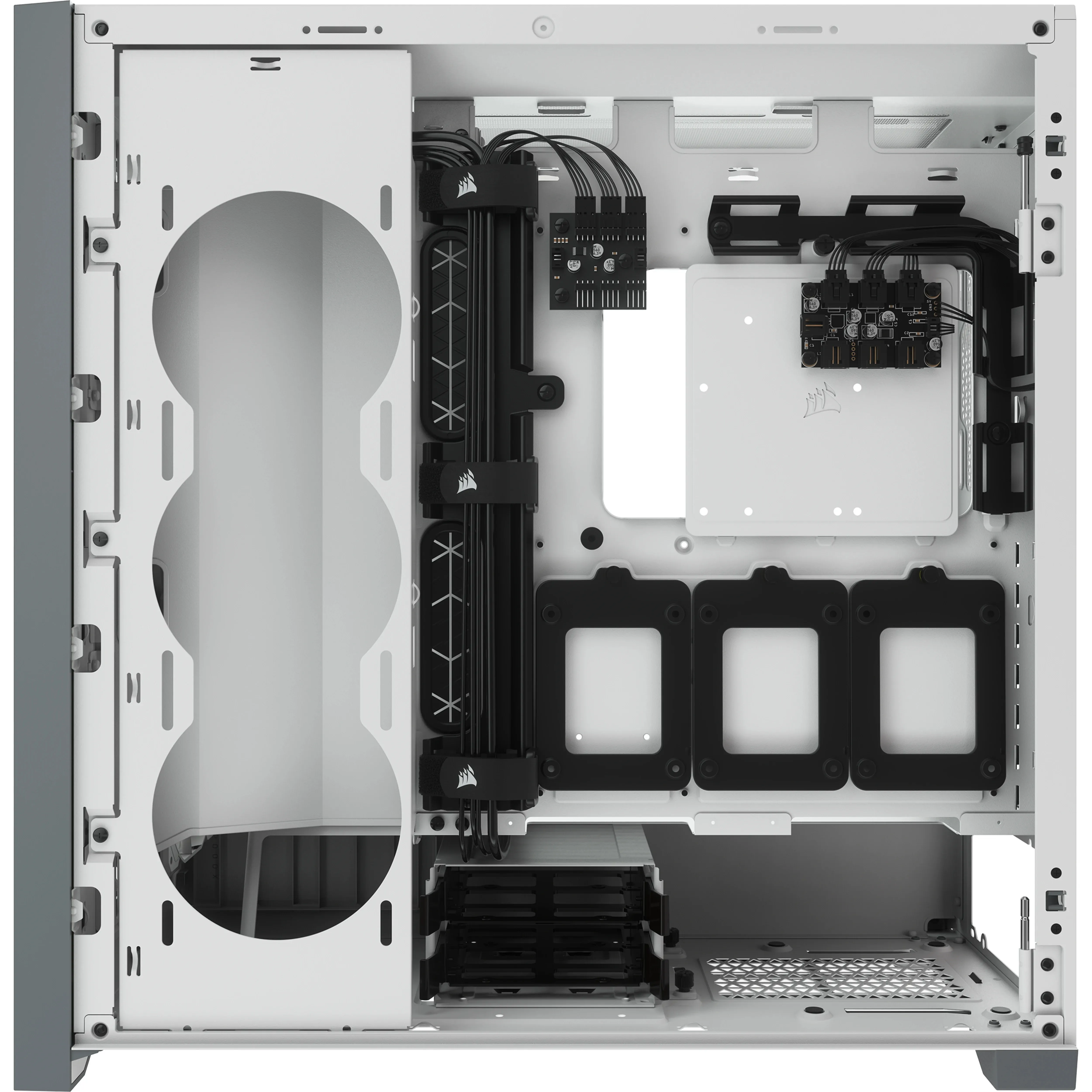 Corsair Geh Midi iCUE 5000X RGB (Tempered Glass) White