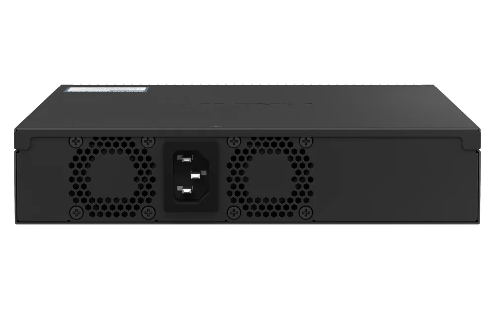 QNAP QSW-M2106PR-2S2T Netzwerk-Switch Managed L2 10G Ethernet (100/1000/10000) Power over Ethernet (PoE) 1U Schwarz – Bild 2