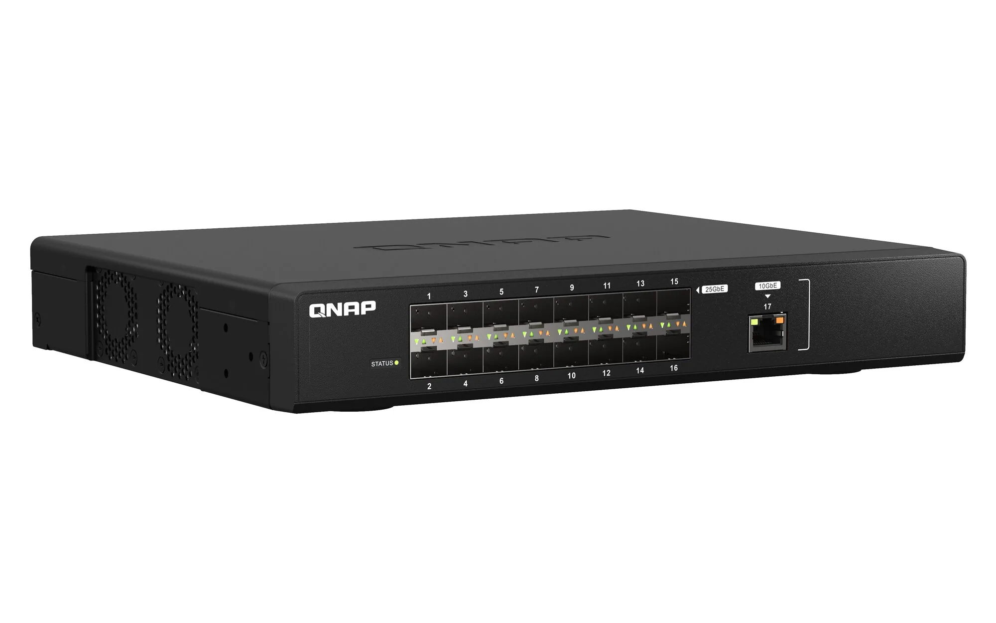 QNAP QSW-M5216-1T Netzwerk-Switch Managed L2 Schwarz – Bild 2
