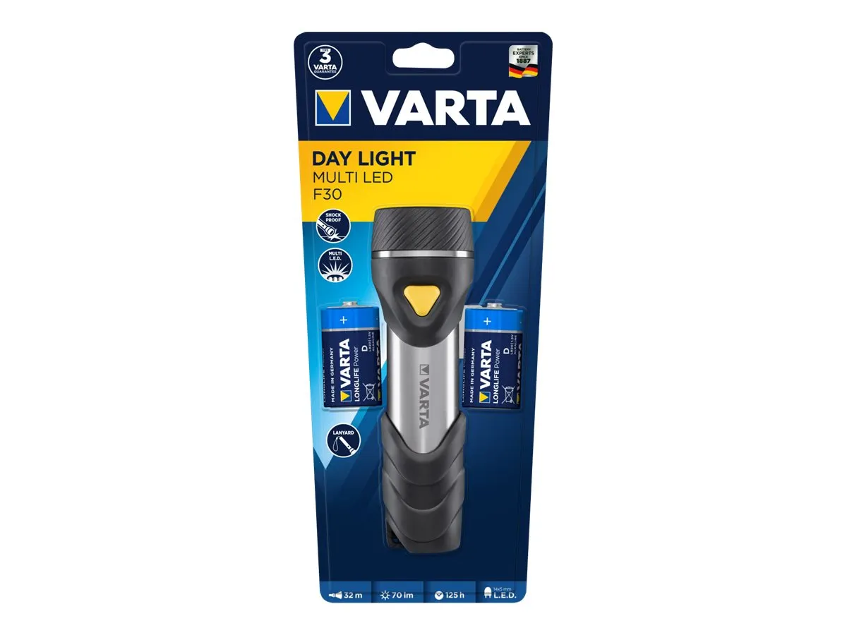 Varta Taschenlampe Day Light Multi LED F30          2D