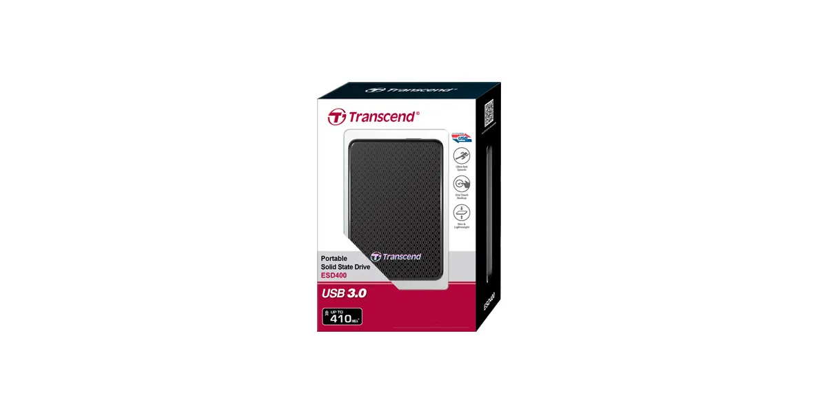 Transcend SSD 512 GB ESD400K USB3.1 MLC