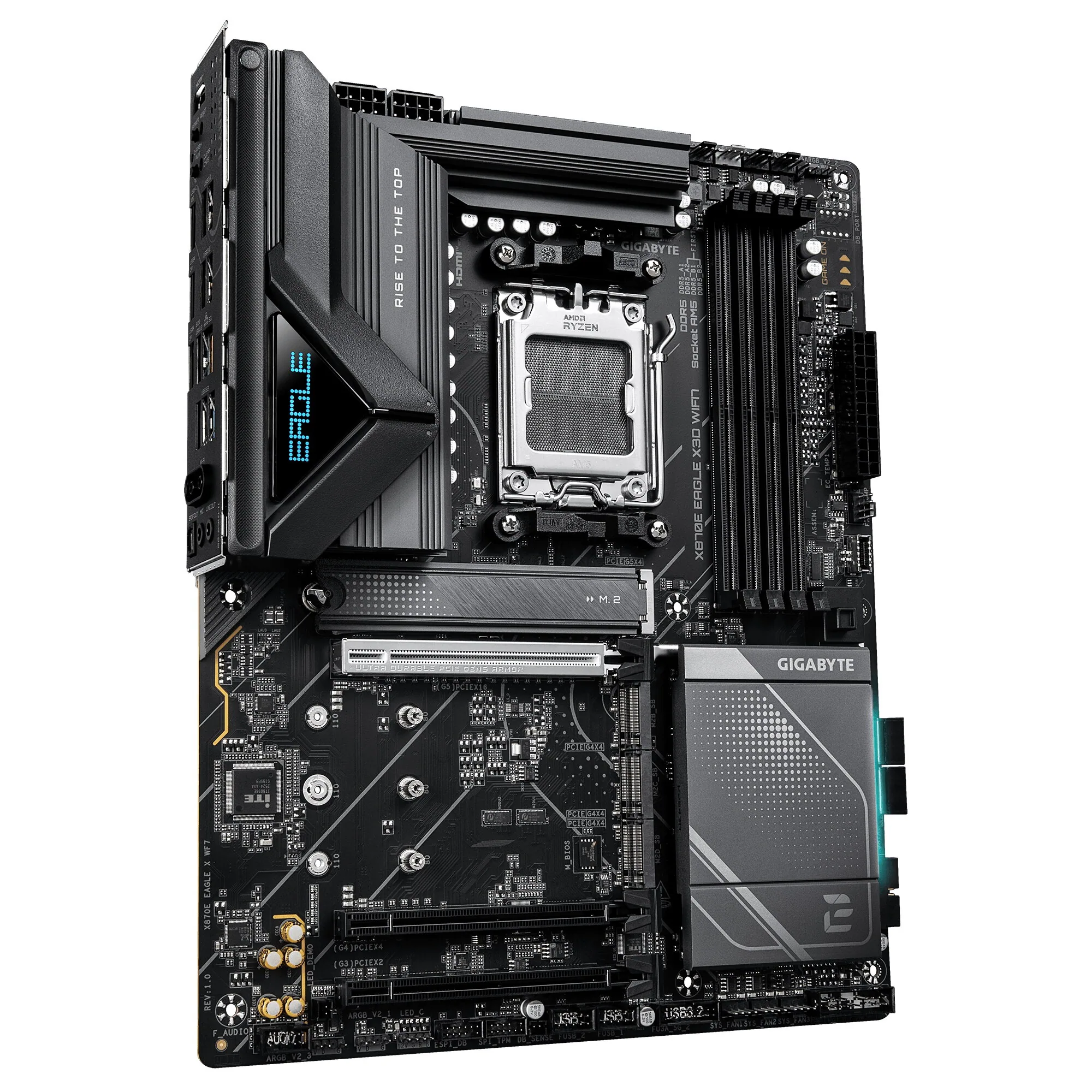 GIGABYTE X870E EAGLE X3D WIFI7 Mainboard – Bild 3