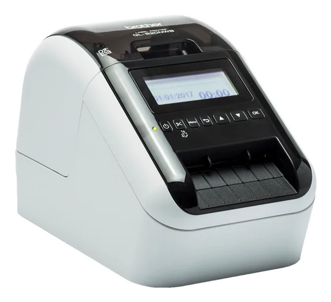 Brother QL-820NWBC Etikettendrucker Thermodirekt Farbe 300 x 300 DPI 176 mm/sek Verkabelt & Kabellos Ethernet/LAN DK WLAN Bluetooth – Bild 4