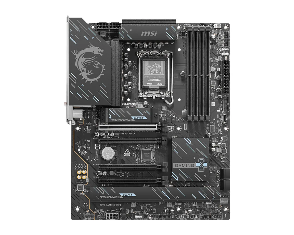MSI Z890 GAMING WIFI Motherboard Intel Z890 LGA 1851 (Socket V1) ATX – Bild 2
