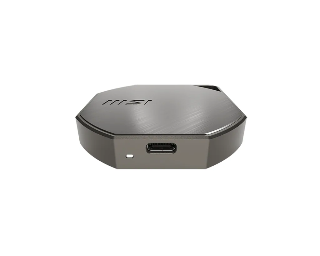 MSI DATAMAG 40GBPS 1 TB Externes Solid State Drive USB Typ-C USB 3.2 Gen 2x2 Silber – Bild 2