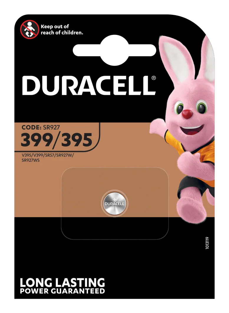 Duracell 399/395 Einwegbatterie SR57 Siler-Oxid (S) – Bild 1