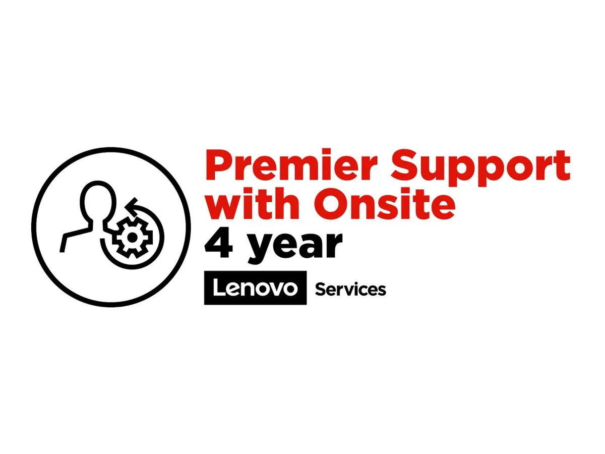 Lenovo 4 Jahr Premier Support mit Vor-Ort-Service (5WS0T36112)