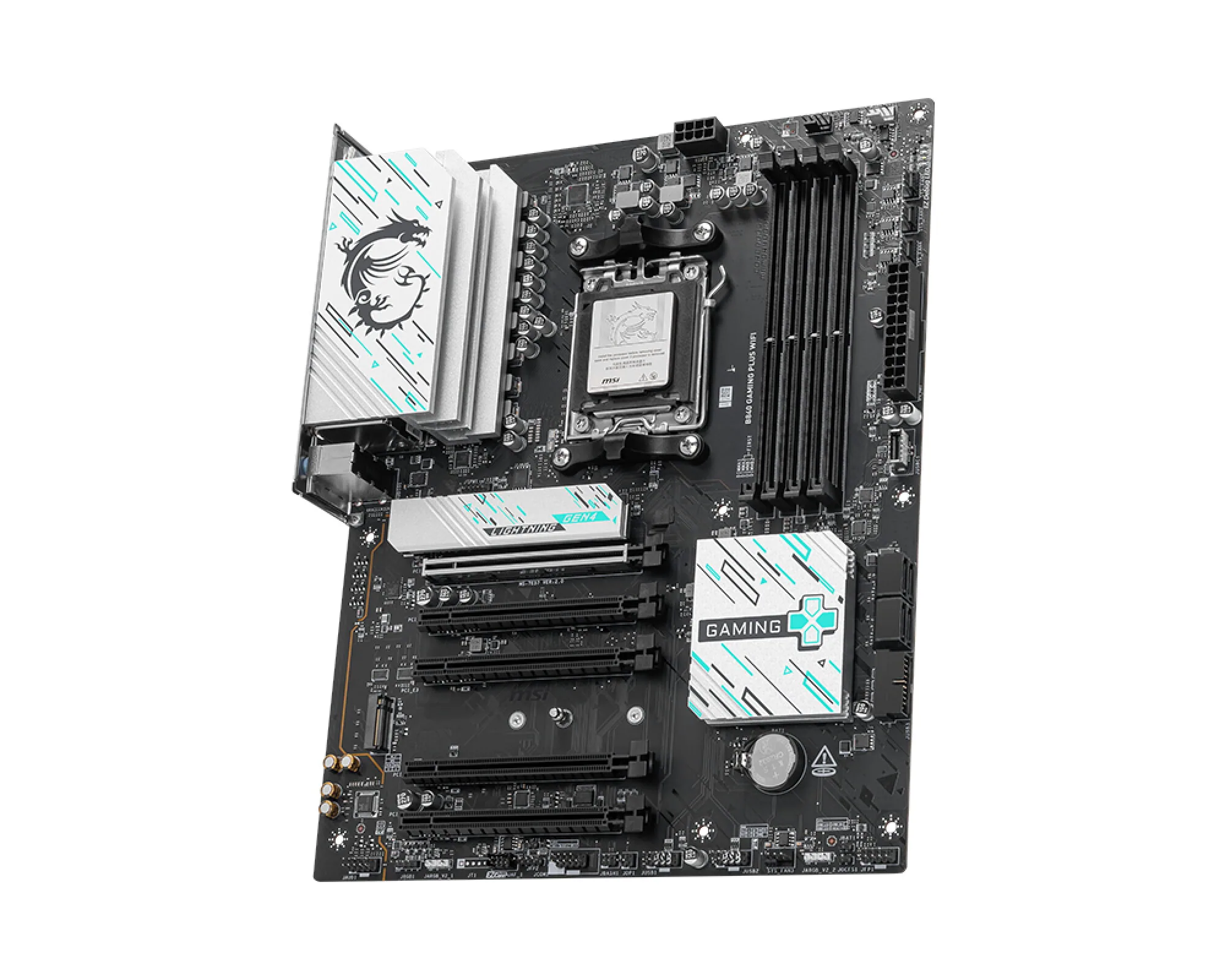 MSI B840 GAMING PLUS WIFI Motherboard AMD B840 Sockel AM5 ATX – Bild 3