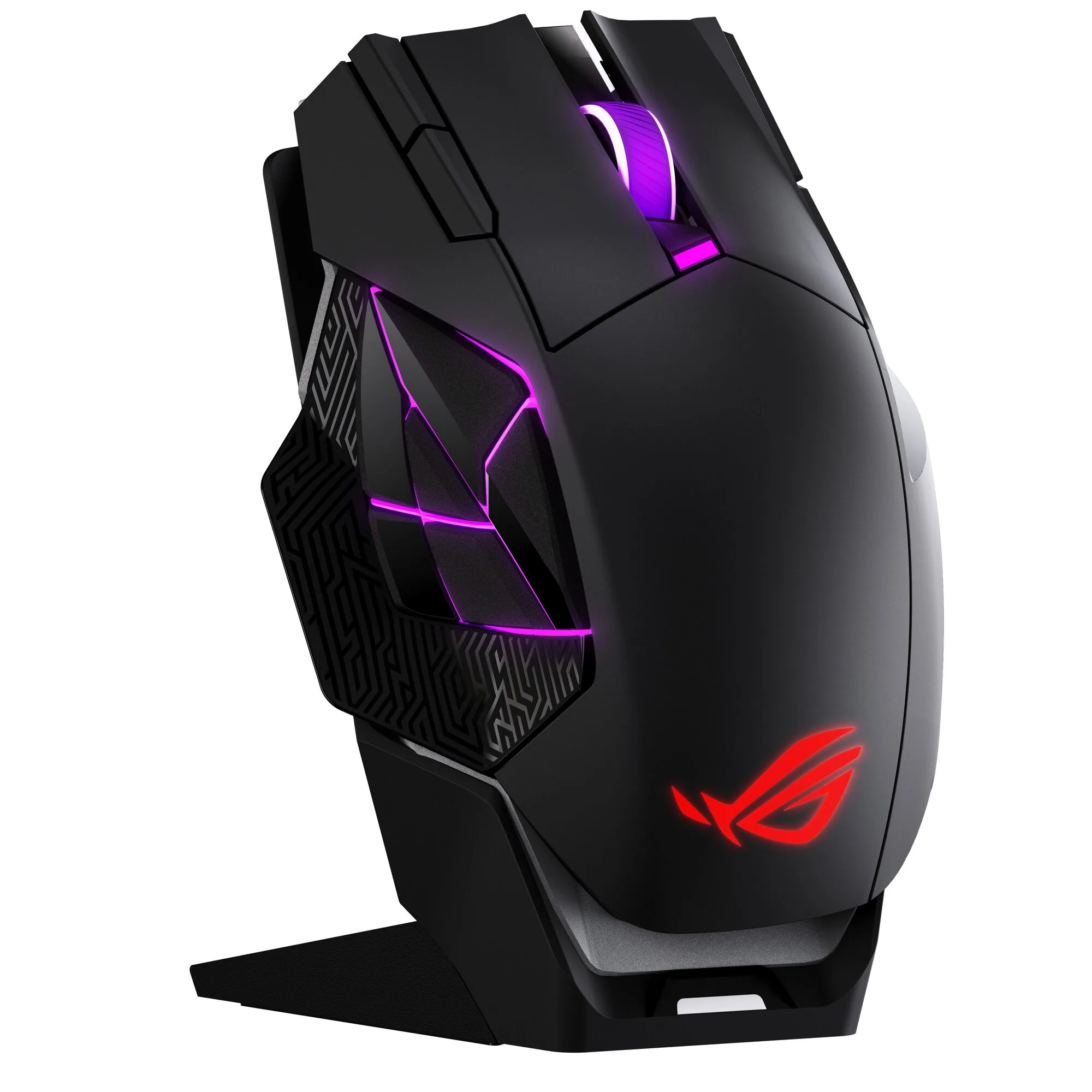 ASUS ROG Spatha X 65K Maus Gaming Rechts RF Wireless + Bluetooth + USB Type-A Optisch 65000 DPI – Bild 1
