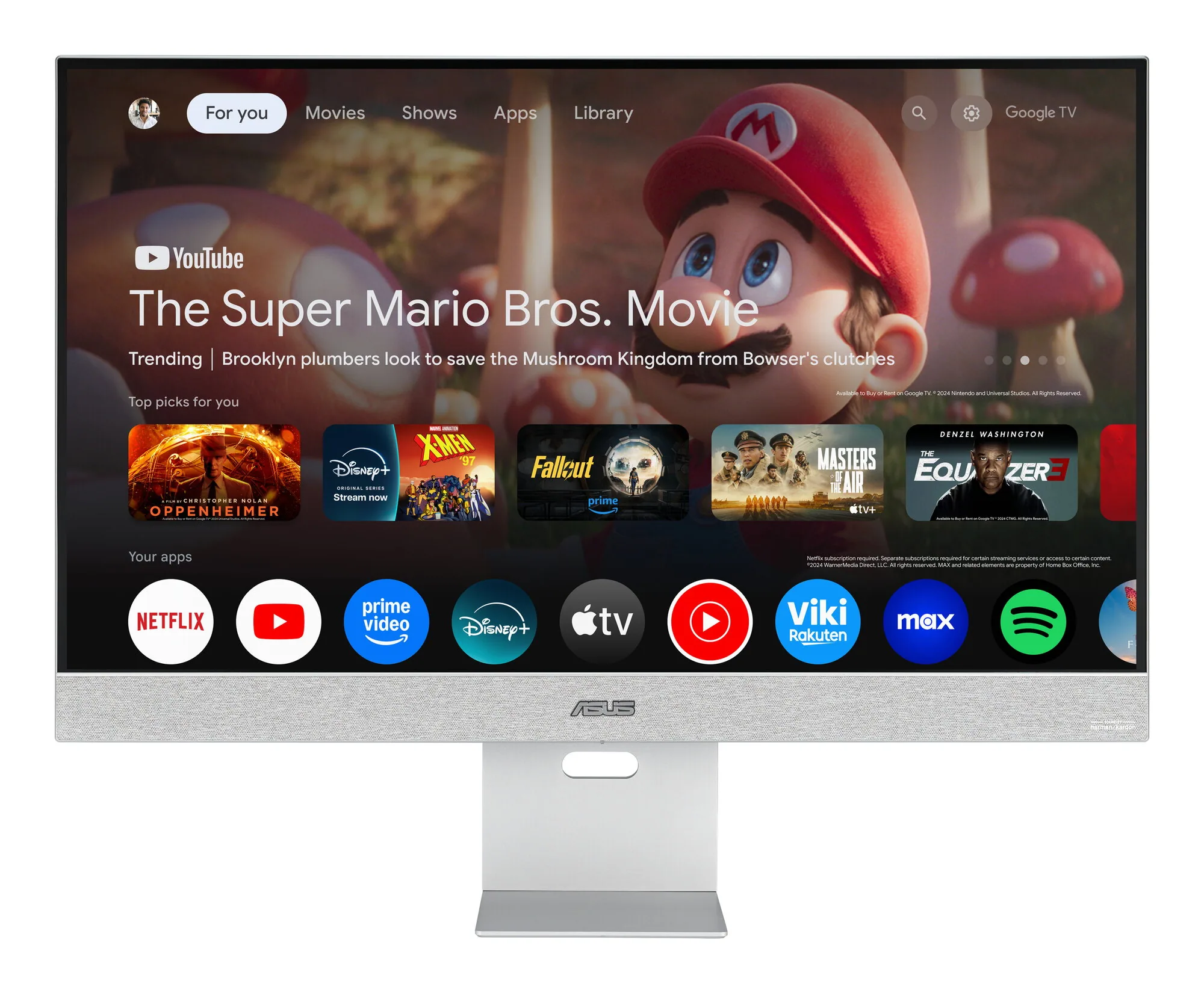 ASUS ZenScreen MS32UC Computerbildschirm 80 cm (31.5") 3840 x 2160 Pixel 4K Ultra HD LED Grau, Weiß – Bild 1