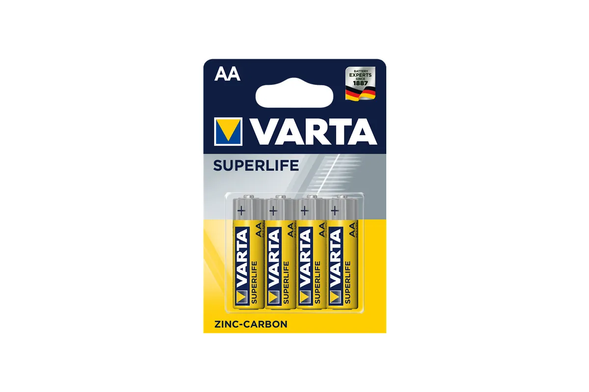 Varta Batterie Super Heavy Duty AA Blister 4