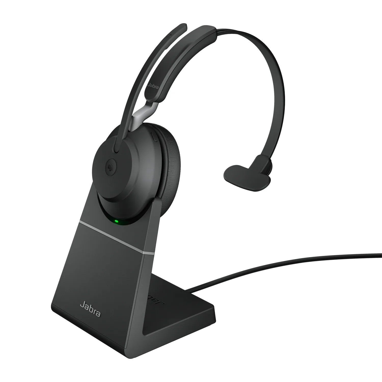 Jabra Evolve2 65 Kopfhörer Kabellos Kopfband Büro/Callcenter USB Typ-A Bluetooth Ladestation Schwarz – Bild 1