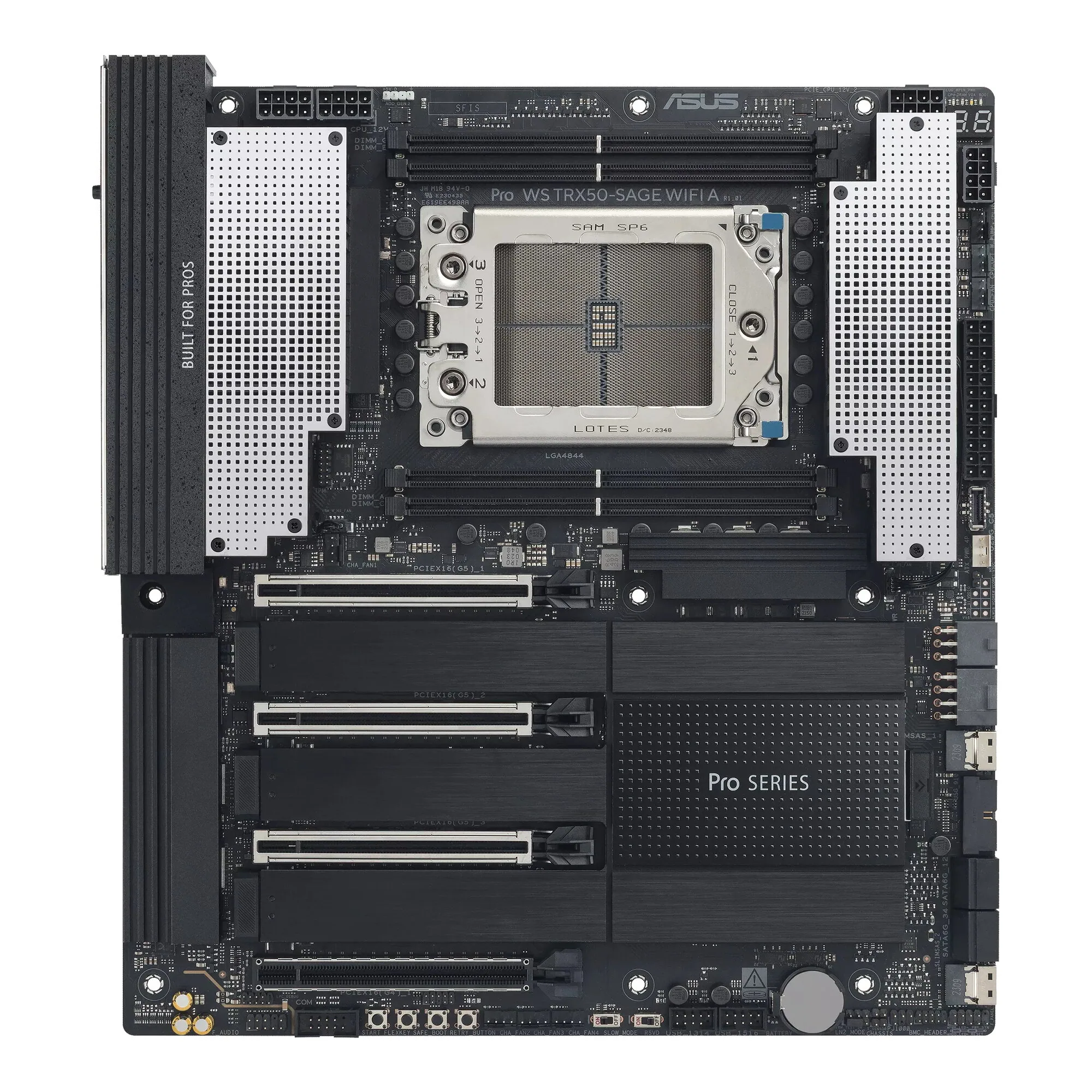 ASUS PRO WS TRX50-SAGE WIFI A AMD TRX50 Socket sTR5 CEB – Bild 1