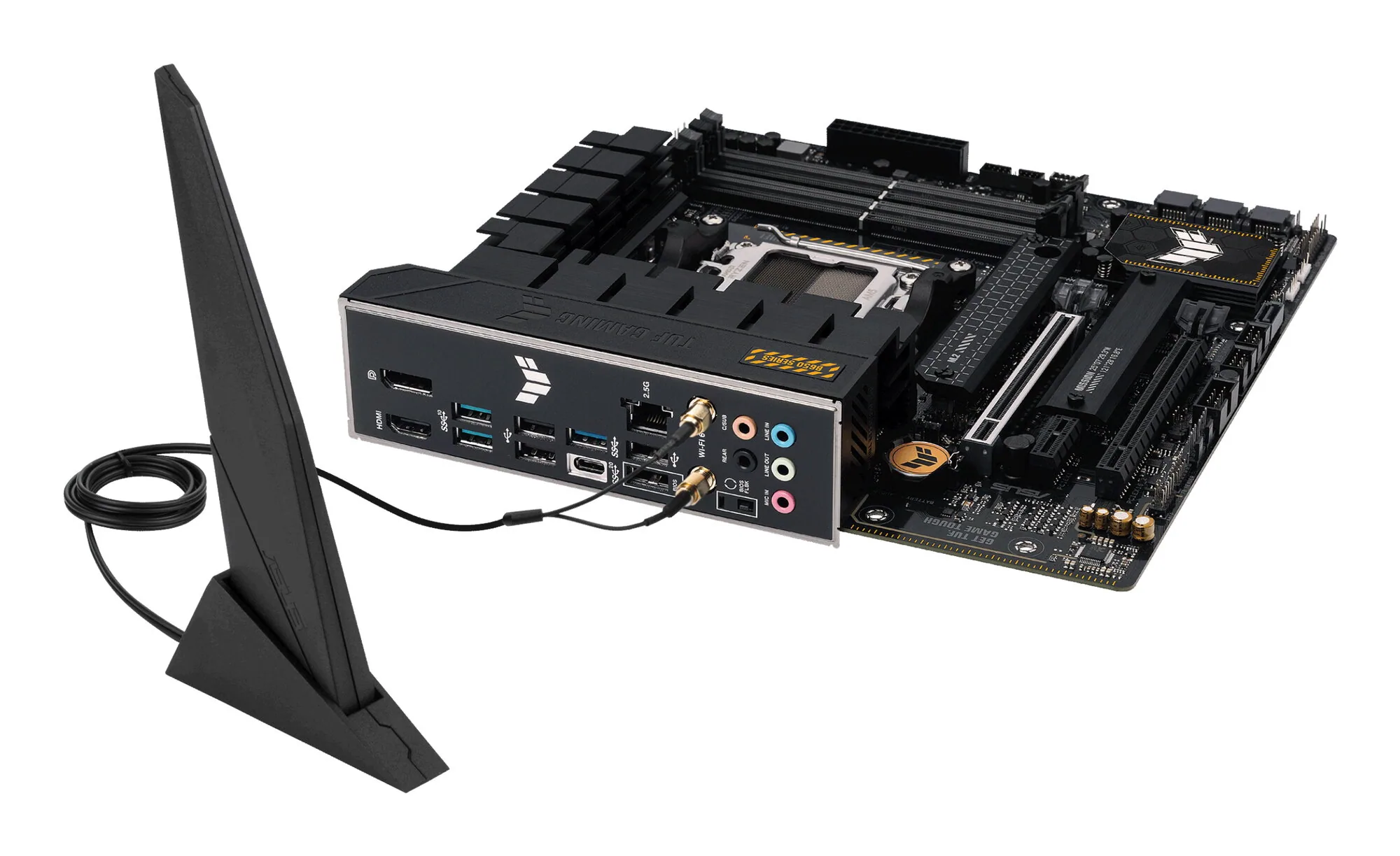 ASUS TUF GAMING B650M-PLUS WIFI AMD B650 Sockel AM5 micro ATX – Bild 8
