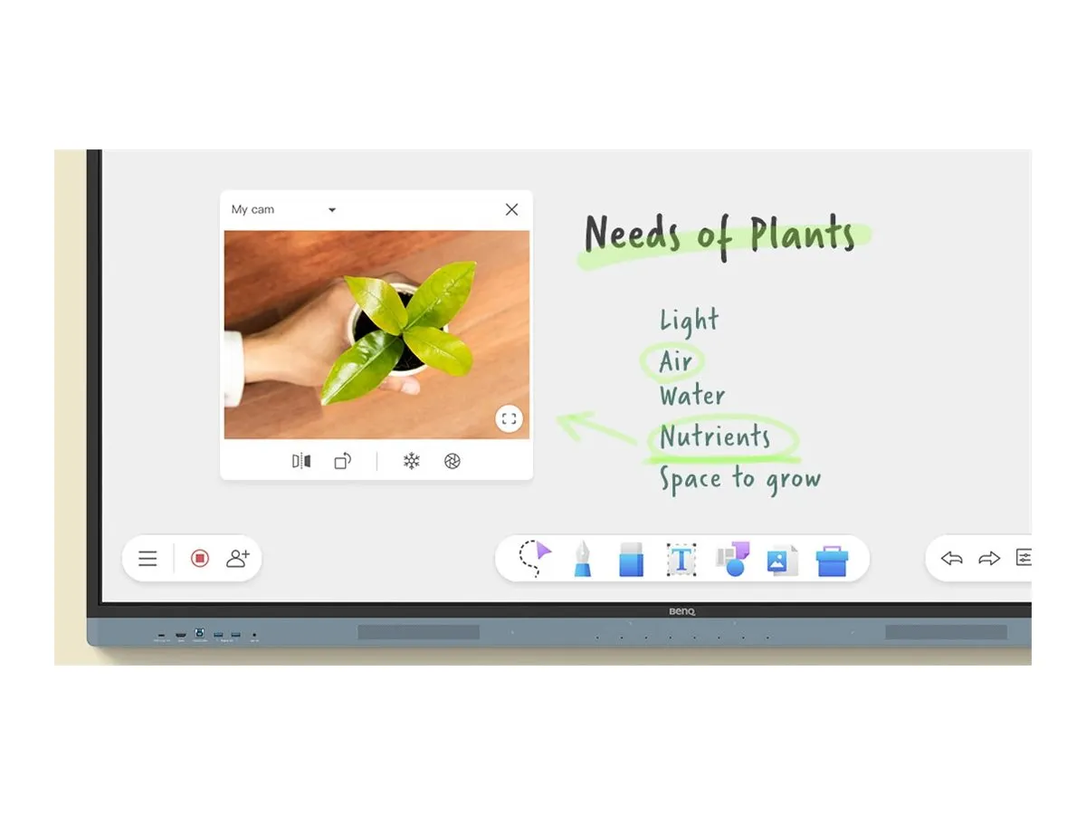 BenQ 190.5cm (75") RM7504   Interactive Flatp.UHD Android (Speditionsversand)