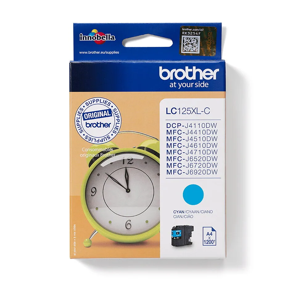 Brother LC-125XLC Druckerpatrone 1 Stück(e) Original Cyan – Bild 3