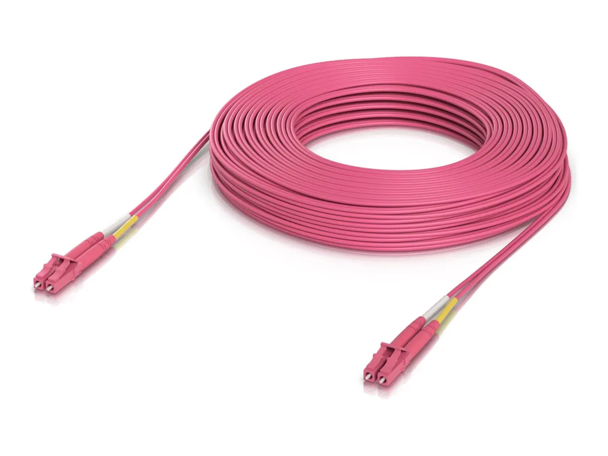 Ubiquiti OM4 Duplex LC UPC Fiber Patch Cable 30M