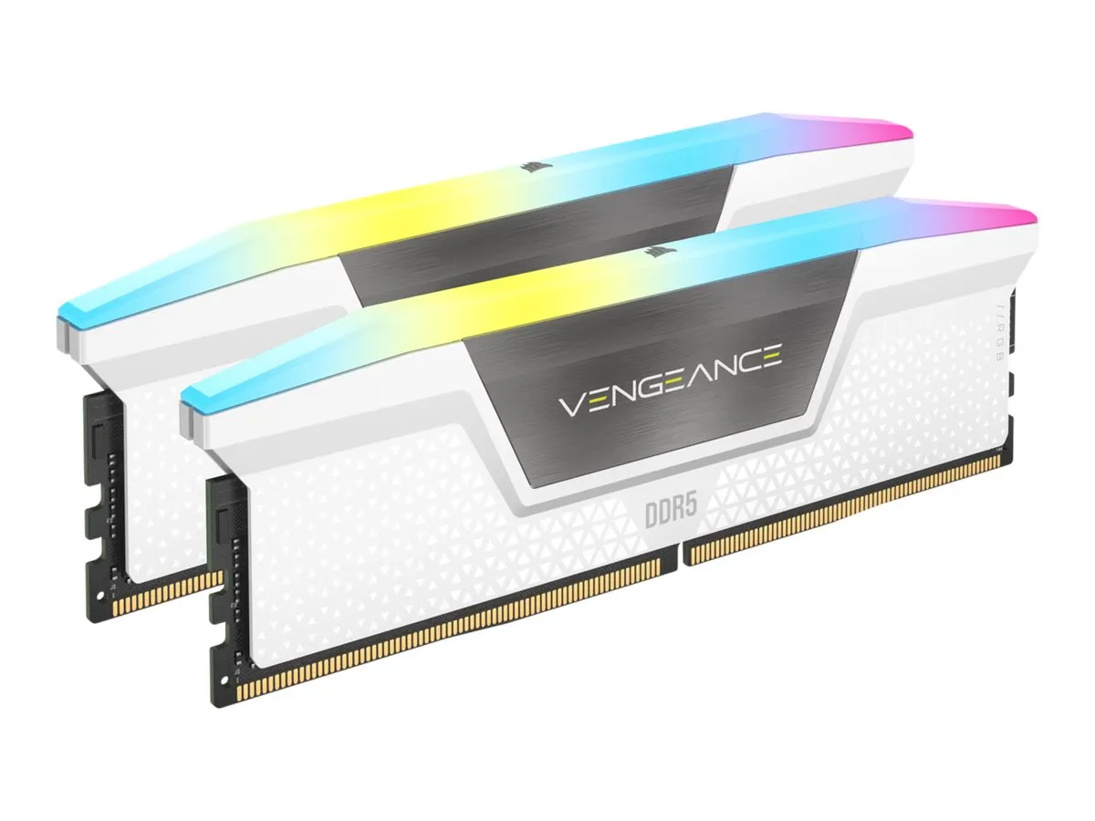 Corsair VENGEANCE RGB W DDR5-6000 CL36 32 GB Kit (2x 16 GB) (CMH32GX5M2E6000C36W)