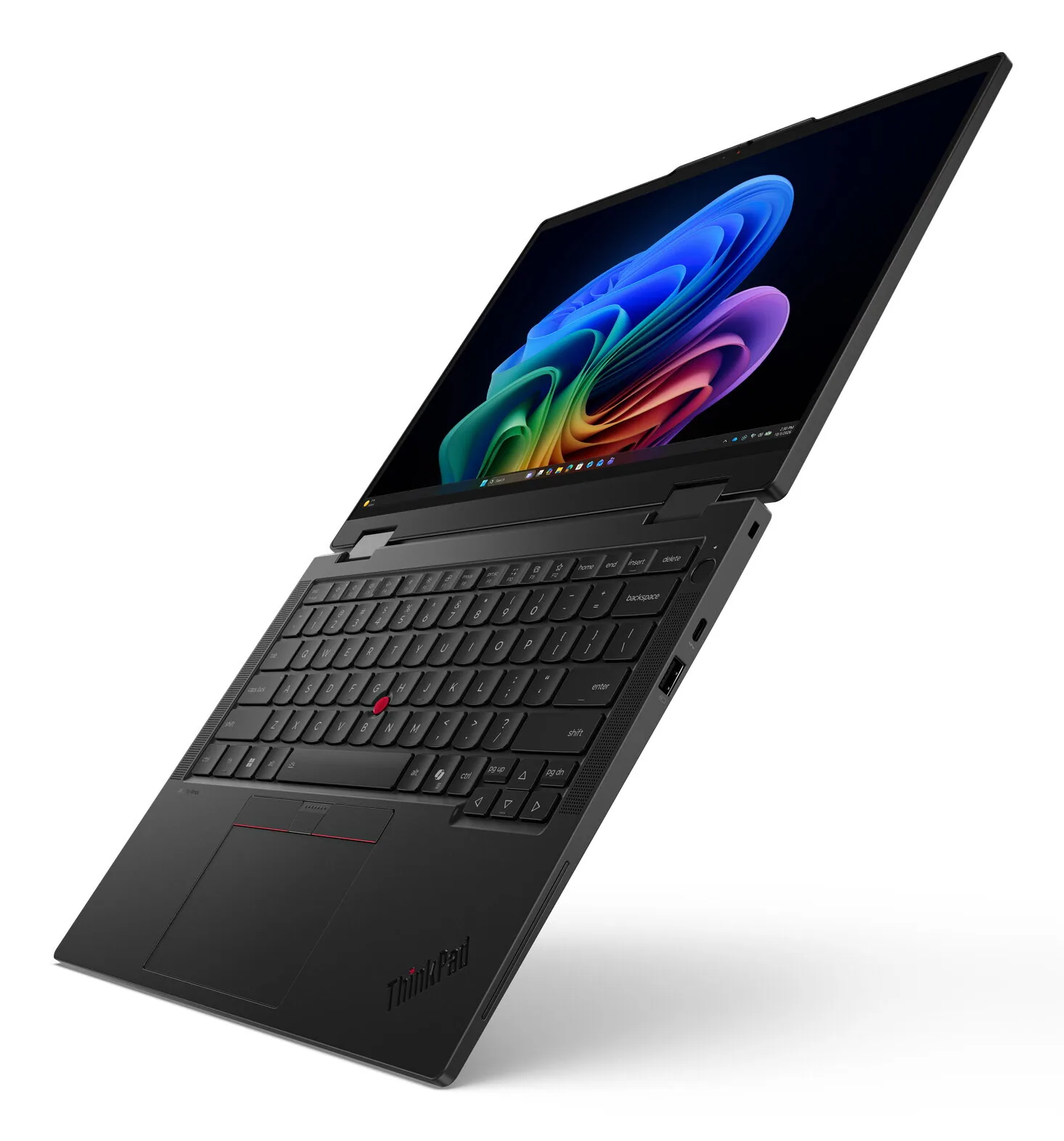 Lenovo ThinkPad T14s 2-in-1 Gen 2 Copilot+ PC Intel Core Ultra 7 355 Hybrid (2-in-1) 35,6 cm (14") Touchscreen WUXGA 32 GB LPDDR5x-SDRAM 1 TB SSD Wi-Fi 7 (802.11be) Windows 11 Pro Schwarz Deutsch – Bild 6