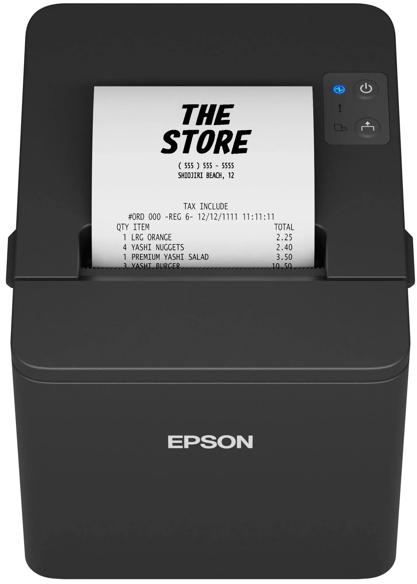 Epson TM-T20IV(102):USB+Serial+Ether, PS, Blk, EU, RS-232 – Bild 1