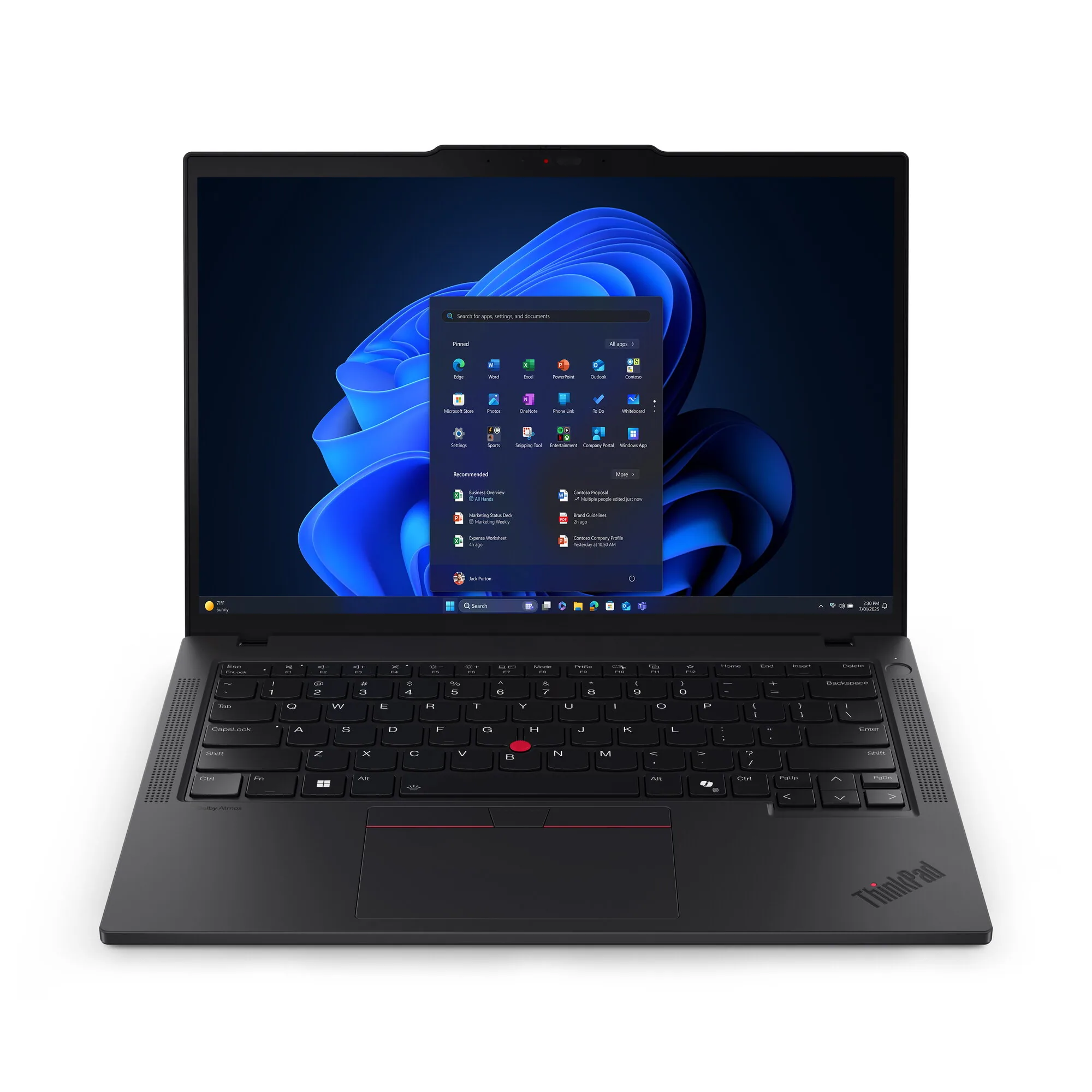 Lenovo ThinkPad T14 Gen 6 (Intel) Copilot+ PC Laptop, Intel Core Ultra 5, 32 GB – Bild 1