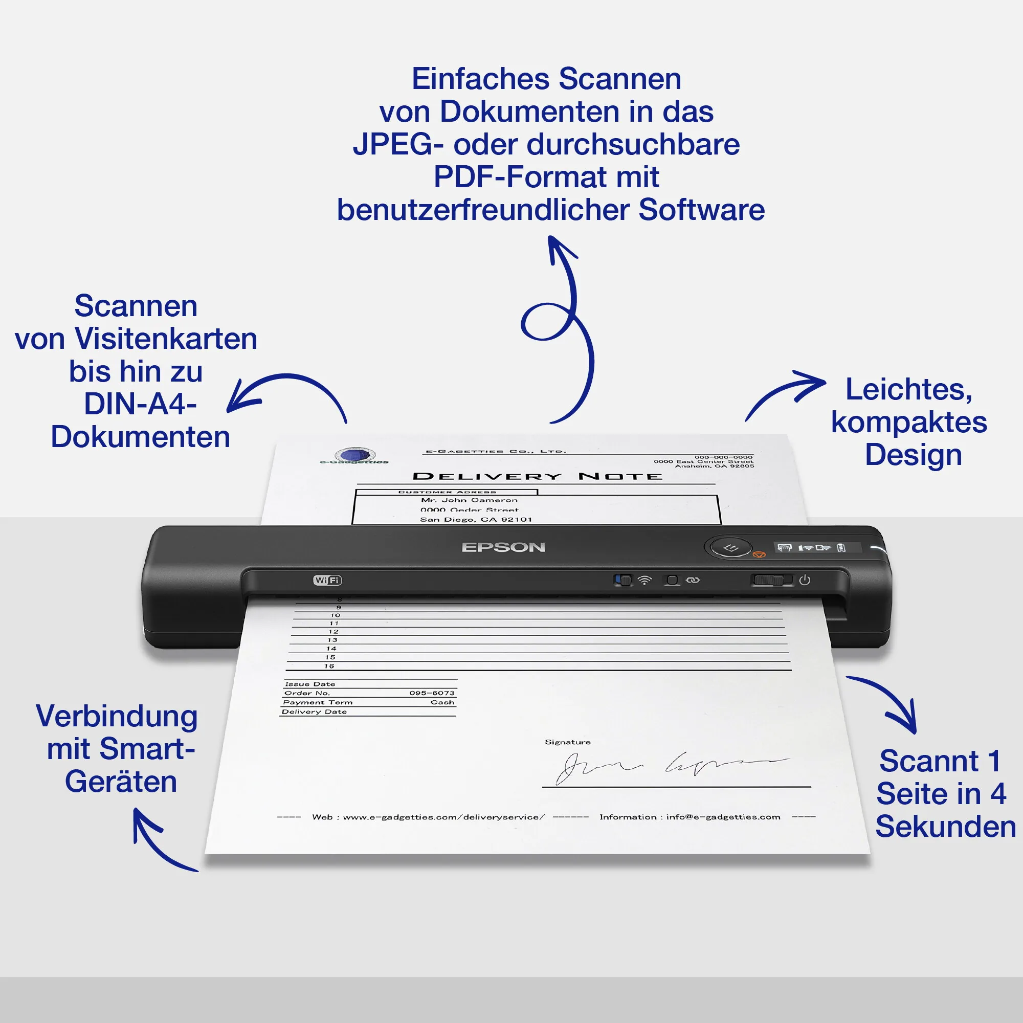 Epson WorkForce ES-60W – Bild 3